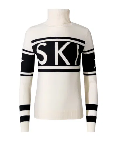 Perfect Moment Schild Jacquard Knitwear In Neutral