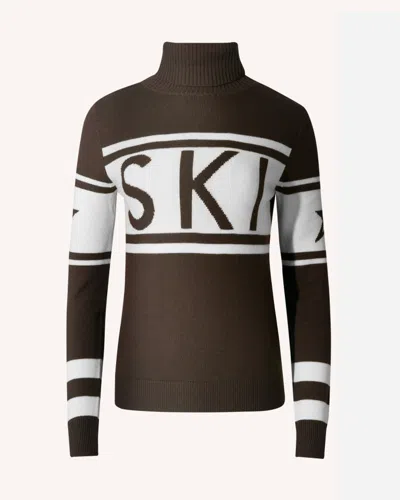 Perfect Moment Schild Merino Wool Sweater Xl In Multi