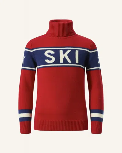 Perfect Moment Schild Merino Wool Sweater Y10 In Red
