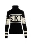 Perfect Moment Schild Sweater In Black