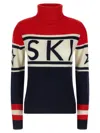 Perfect Moment Schild Merino Wool Sweater Xl In Multi