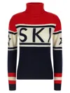 Perfect Moment Schild Merino Wool Sweater Xl In Multi