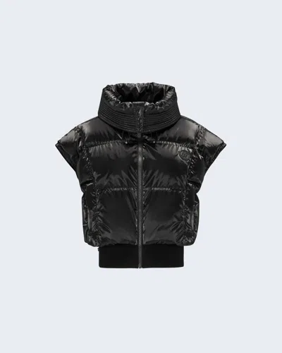 Perfect Moment Sierra Down Waistcoat M In Black-foil