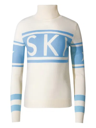 Perfect Moment Ski Intarsia Roll-neck Knitwear In White