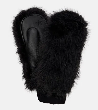 Perfect Moment Ski Mittens In Black