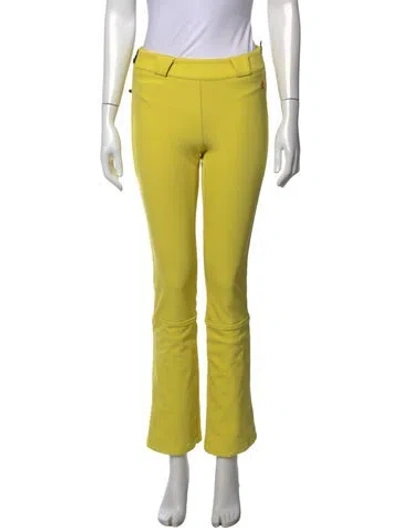 Pre-owned Perfect Moment Ski Pants In Yellow
