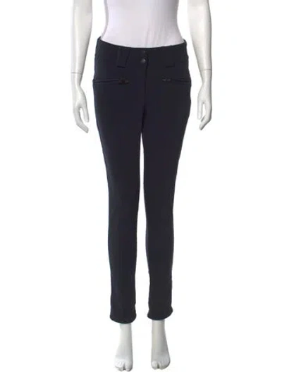 Pre-owned Perfect Moment Skinny Leg Pants In Blue