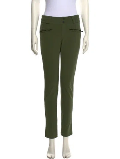Pre-owned Perfect Moment Skinny Leg Pants In Green