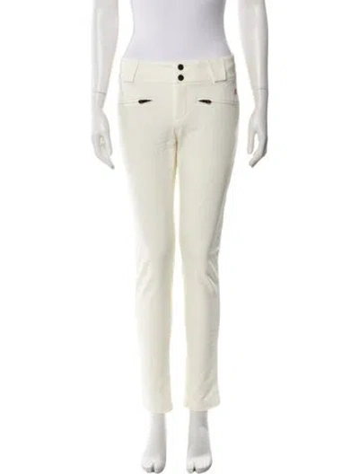 Pre-owned Perfect Moment Skinny Leg Pants In Neutral