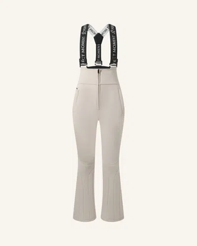 Perfect Moment Slalom Bib Ski Pant In Oyster-pink