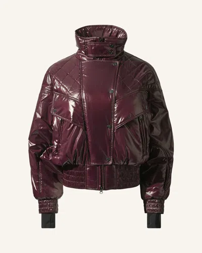Perfect Moment Solaris Ski Jacket S In Burgundy