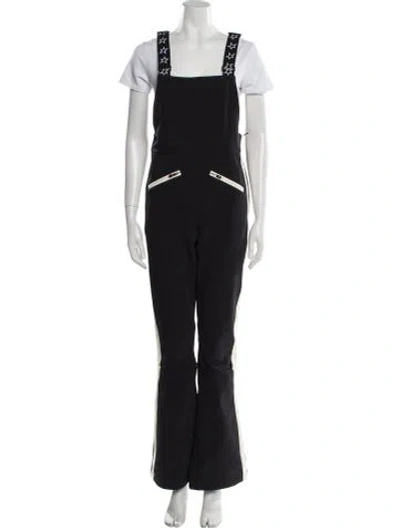 Pre-owned Perfect Moment Square Neckline Jumpsuit In Black