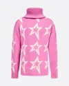 Perfect Moment Star Dust Merino Wool Sweater Y6 In Pink