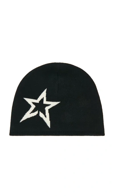 Perfect Moment Star Logo Beanie In Green