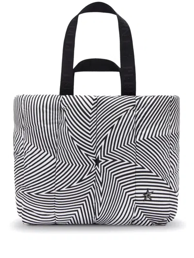 Perfect Moment Star-print Tote Bag In Black
