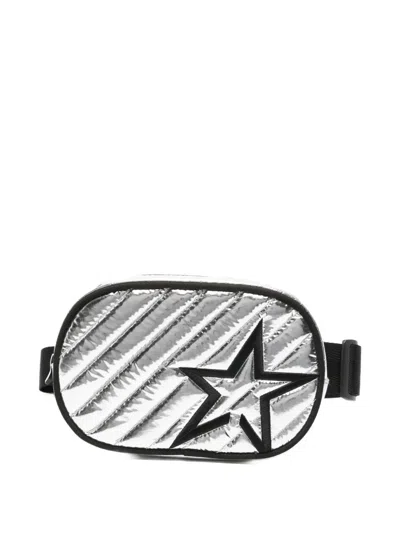 Perfect Moment Star Quilted Belt Bag In Silver