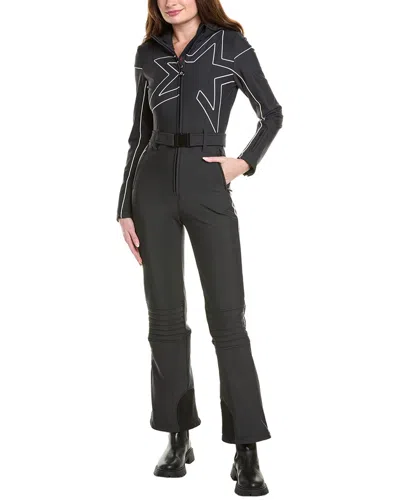 Perfect Moment Star Ski Suit Xs In Black