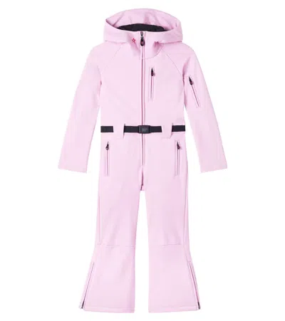 Perfect Moment Kids' Star Ski Suit In Pink