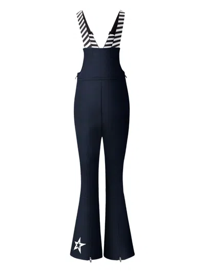 Perfect Moment Star Striped Trousers In Black