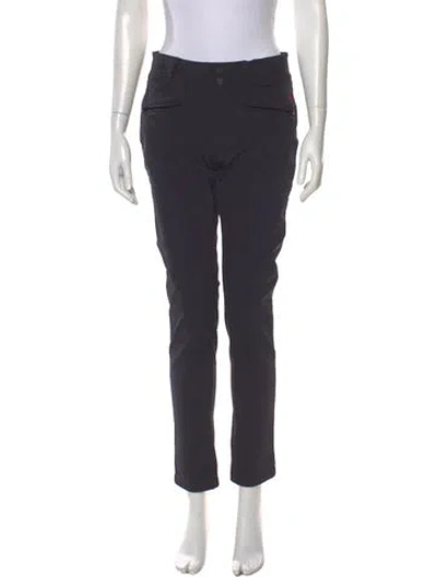 Pre-owned Perfect Moment Straight Leg Pants In Black