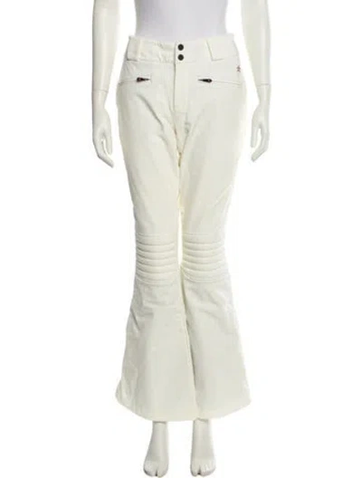 Pre-owned Perfect Moment Straight Leg Pants In Neutral