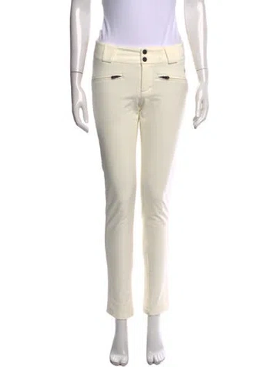 Pre-owned Perfect Moment Straight Leg Pants In Neutral