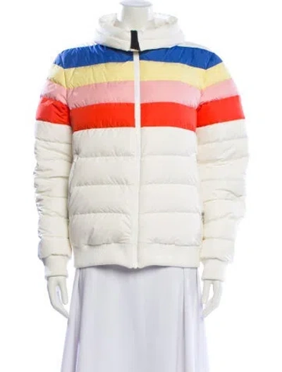 Pre-owned Perfect Moment Striped Jacket In Neutral