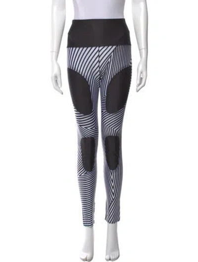 Pre-owned Perfect Moment Striped Skinny Leg Pants In Multi