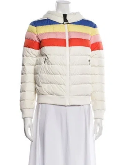 Pre-owned Perfect Moment Striped Vest In Neutrals