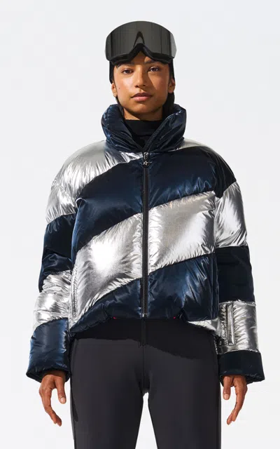 Perfect Moment Super Mojo Down Jacket In Navy