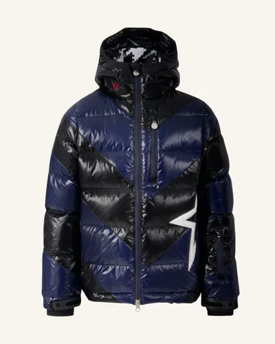Perfect Moment Super Mojo Down Jacket Y10 In Navy-black