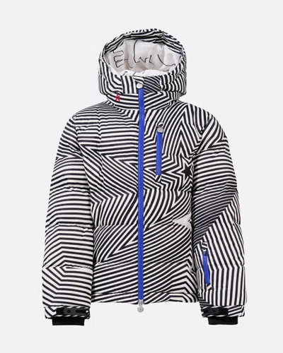 Perfect Moment Kids' Super Mojo Jacket Y12 In Warped-star-print