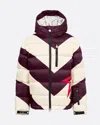 Perfect Moment Super Mojo Jacket Y6 In Burgundy