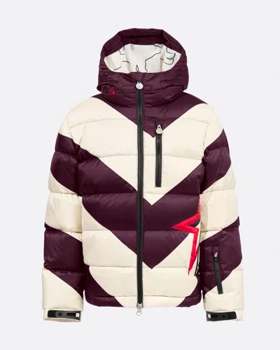 Perfect Moment Super Mojo Jacket Y6 In Burgundy