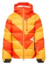 Perfect Moment Kids Super Mojo Down Puffer Jacket In Yellow