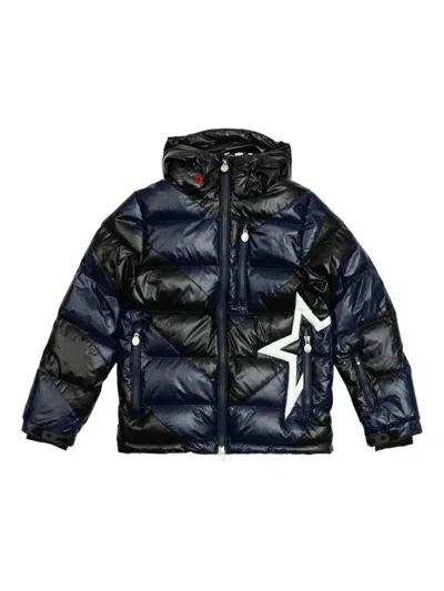 Perfect Moment Kids' Super Mojo Puffer Jacket In Blue