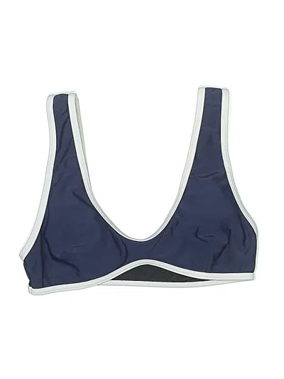 Pre-owned Perfect Moment Swimsuit Top Blue Swimwear
