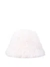 Perfect Moment Eco Shearling Bucket Hay In White