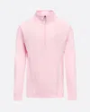 Perfect Moment Thermal Half Zip Y6 In Pale-pink