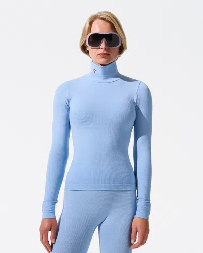 Perfect Moment Thermal Top Xs In Bluebird-blue