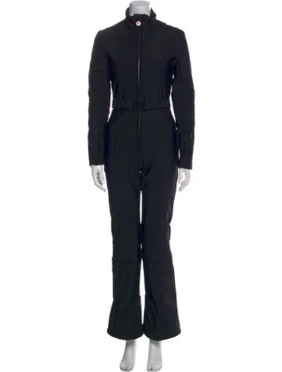Pre-owned Perfect Moment Turtleneck Jumpsuit In Black