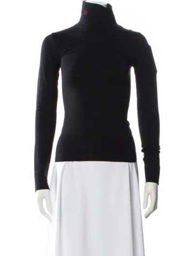 Pre-owned Perfect Moment Turtleneck Long Sleeve Sweatshirt W/ Tags In Blue
