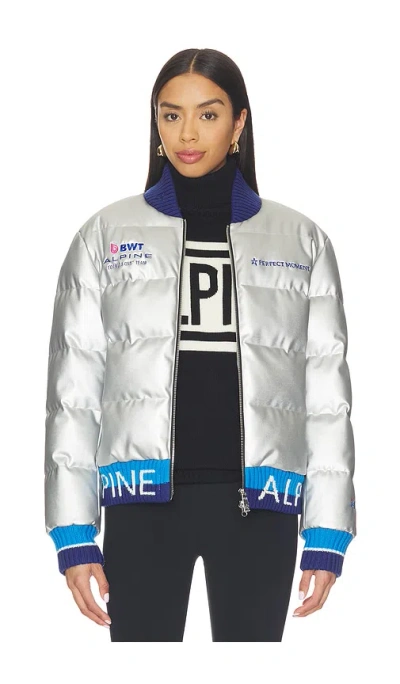 Perfect Moment Unisex Silverstone Bomber In Gray