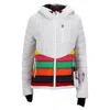 Perfect Moment Vale Down Ski Jacket In Multicolor Nylon In Multi