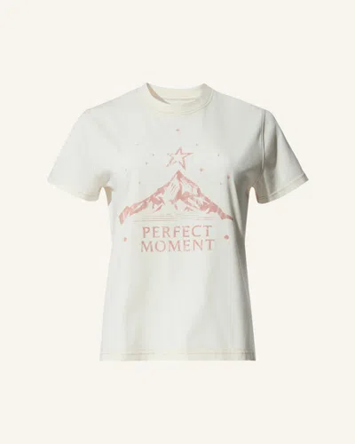 Perfect Moment Vintage Logo Cotton Tee Xl In White