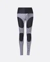 Perfect Moment Warped Star Compression Legging M In Warped-star-print