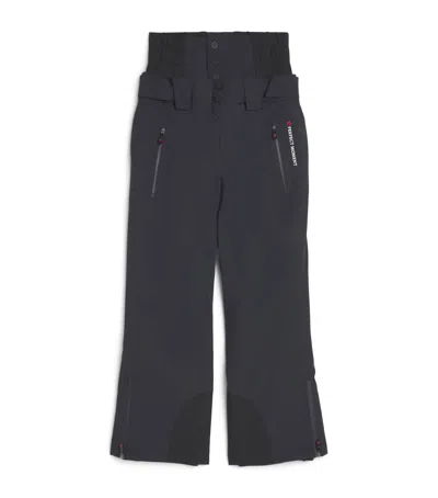 Perfect Moment Kids' Water-repellent Chamonix Ski Trousers In Black