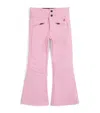 Perfect Moment Water-resistant Aurora Flared Ski Trousers In Pink