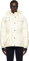 Perfect Moment White Maya Down Jacket In Antique White