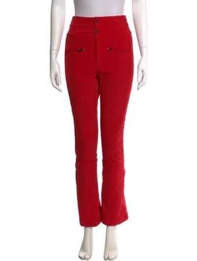 Pre-owned Perfect Moment Wide Leg Pants In Red